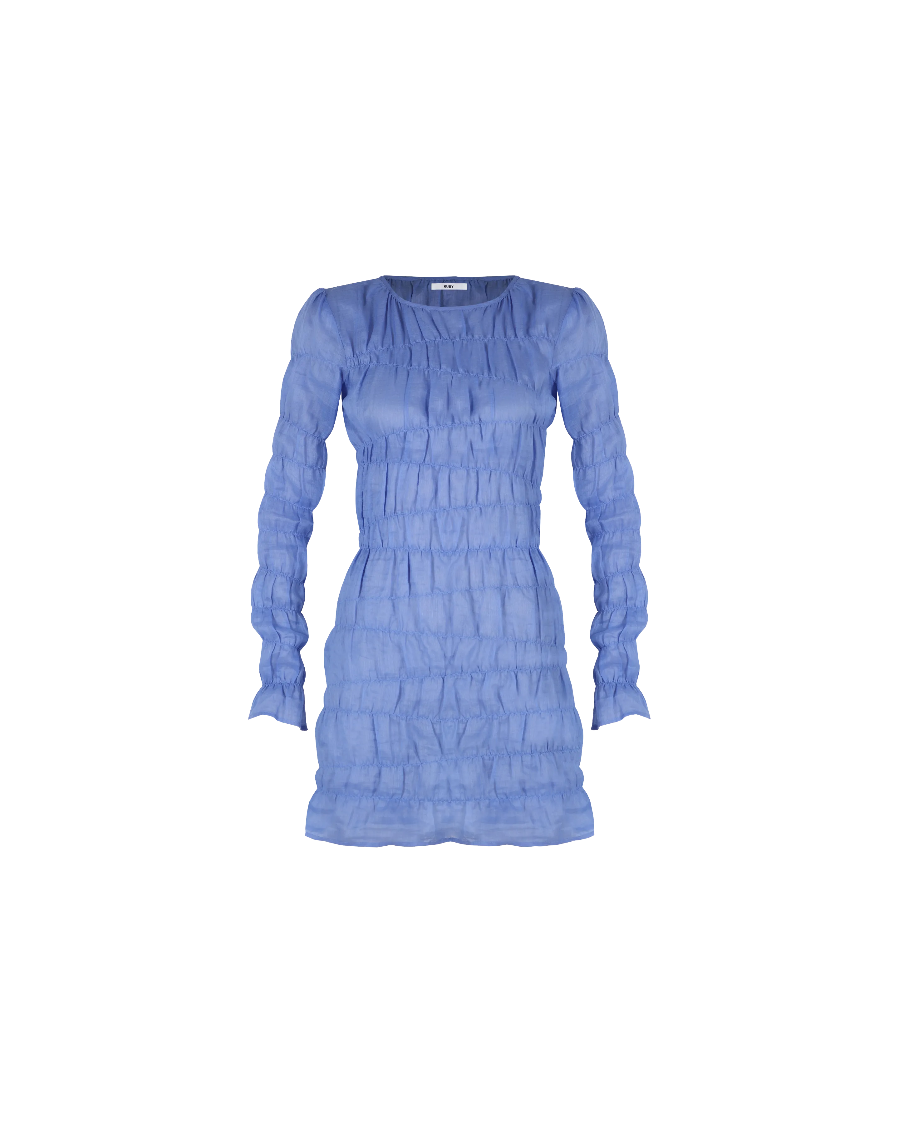 LILLIE MINIDRESS BLUE IRIS