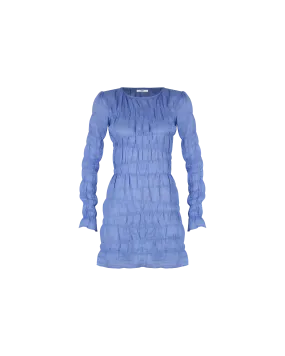LILLIE MINIDRESS BLUE IRIS