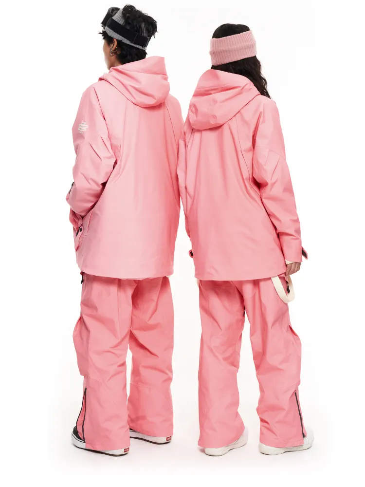 LITAN Gradient Color Mountain Snow Pants - Men's