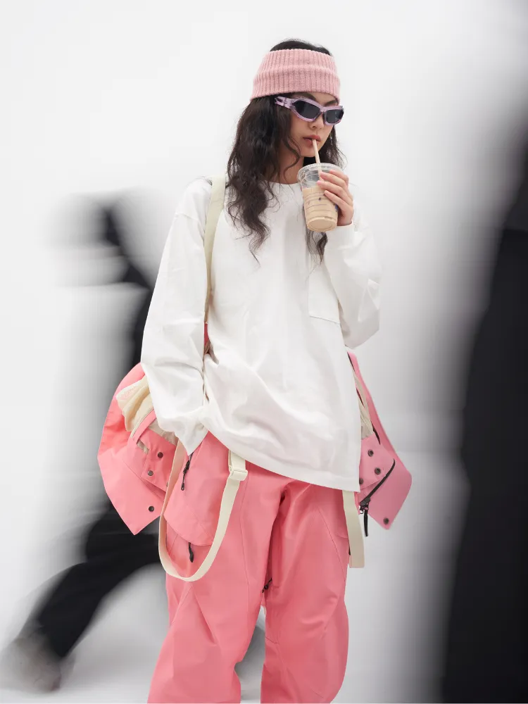 LITAN Gradient Color Mountain Snow Pants - Men's