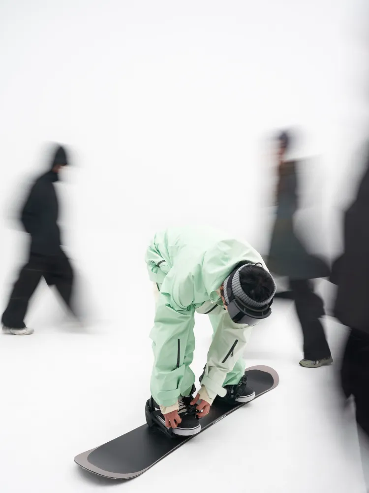 LITAN Gradient Color Mountain Snow Pants - Men's