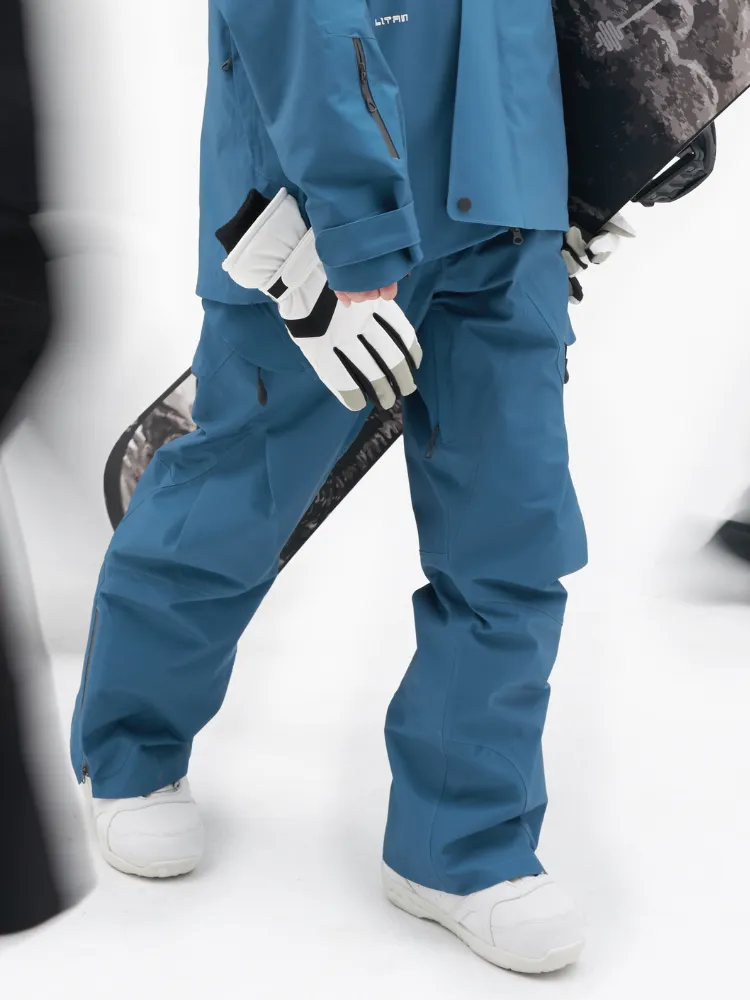 LITAN Gradient Color Mountain Snow Pants - Men's
