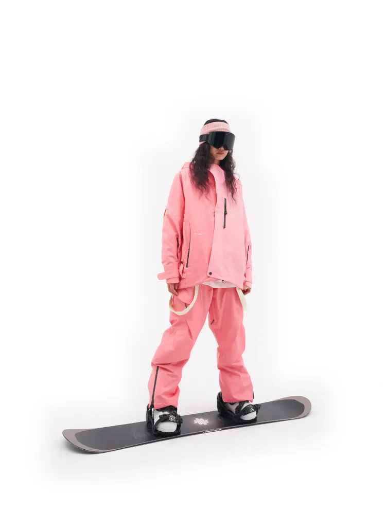 LITAN Gradient Color Mountain Snow Pants - Men's