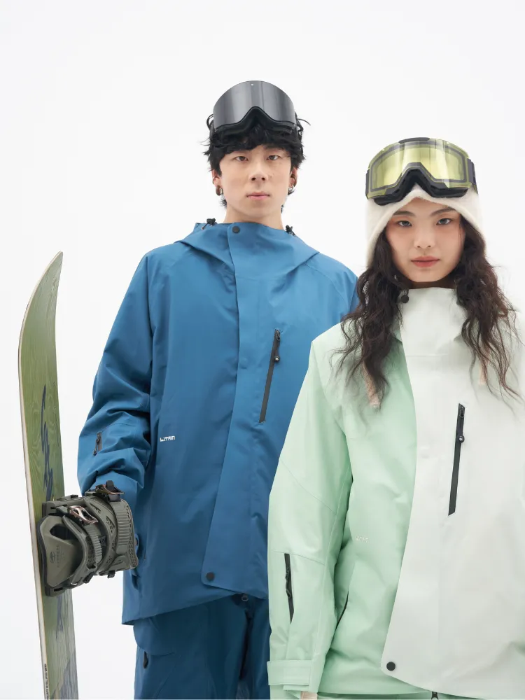 LITAN Gradient Color Mountain Snow Pants - Men's