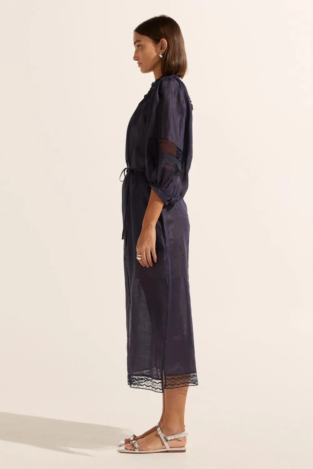 Locate Dress - Indigo