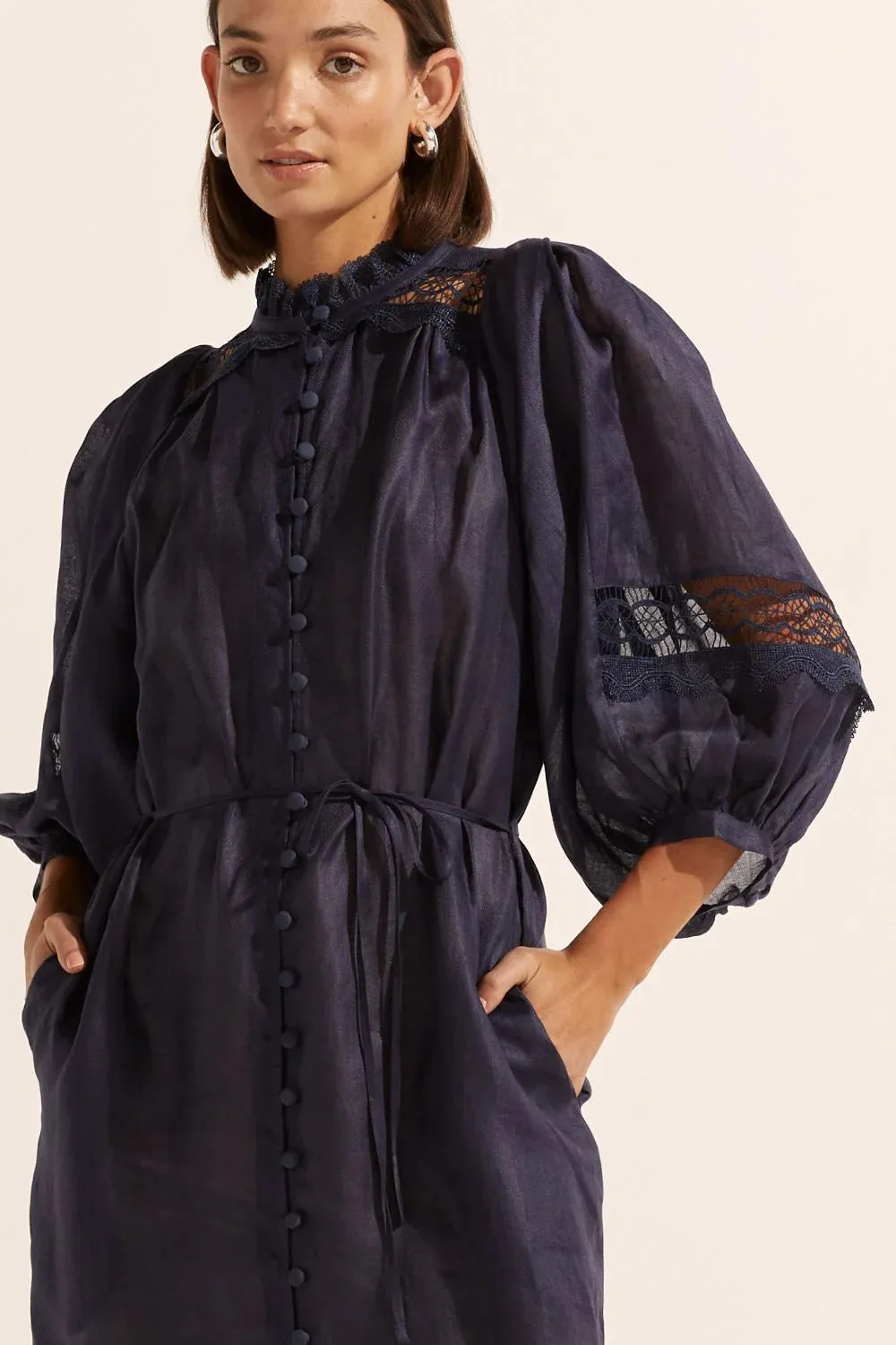Locate Dress - Indigo