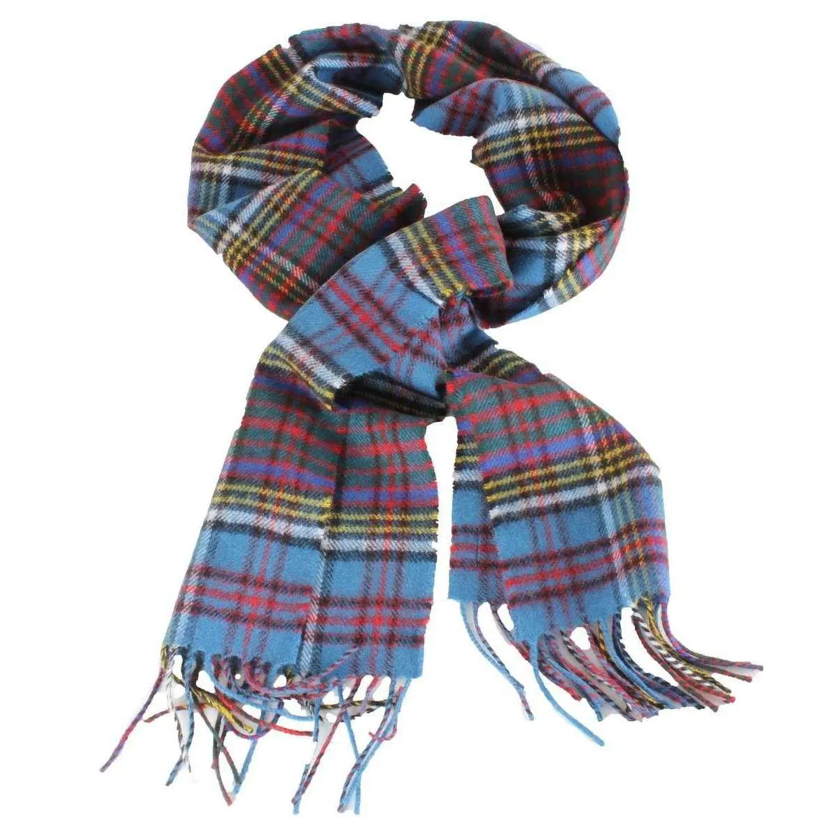 Locharron of Scotland Bowhill Anderson Modern Lambswool Scarf - Multi