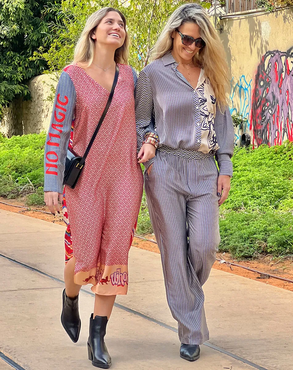 Marilyn Tiger Printed Pants