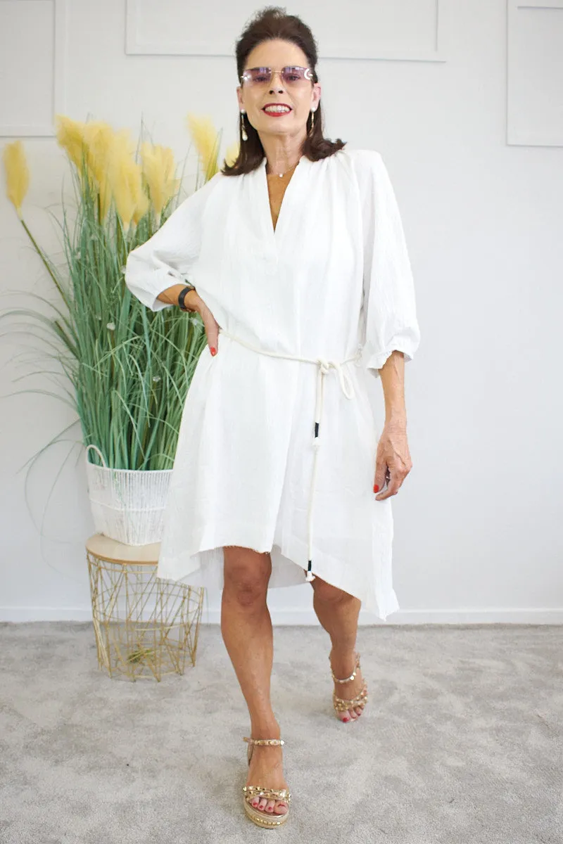 Marina Dress in cream