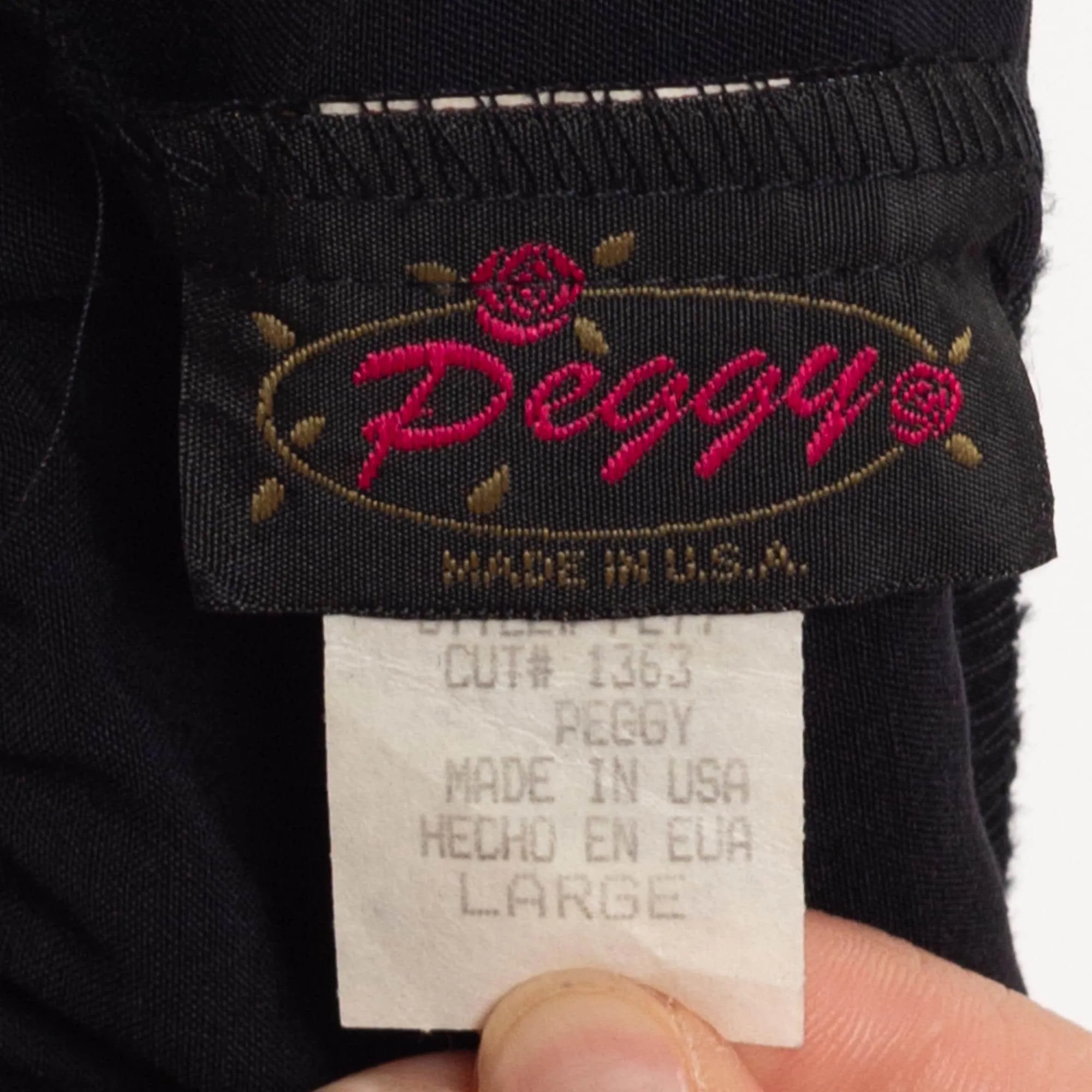 Med-Lrg 90s Black Satin Lounge Pants