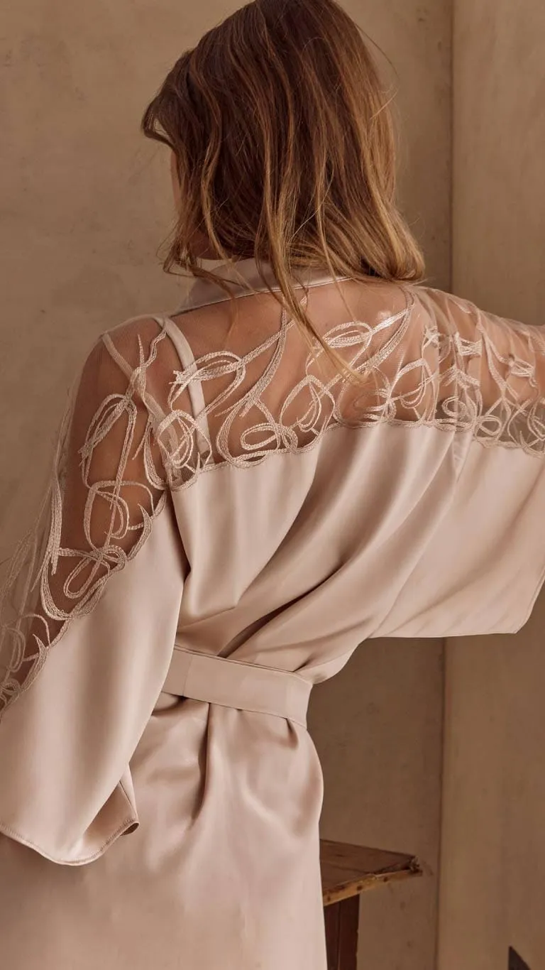 Mia Silk Robe