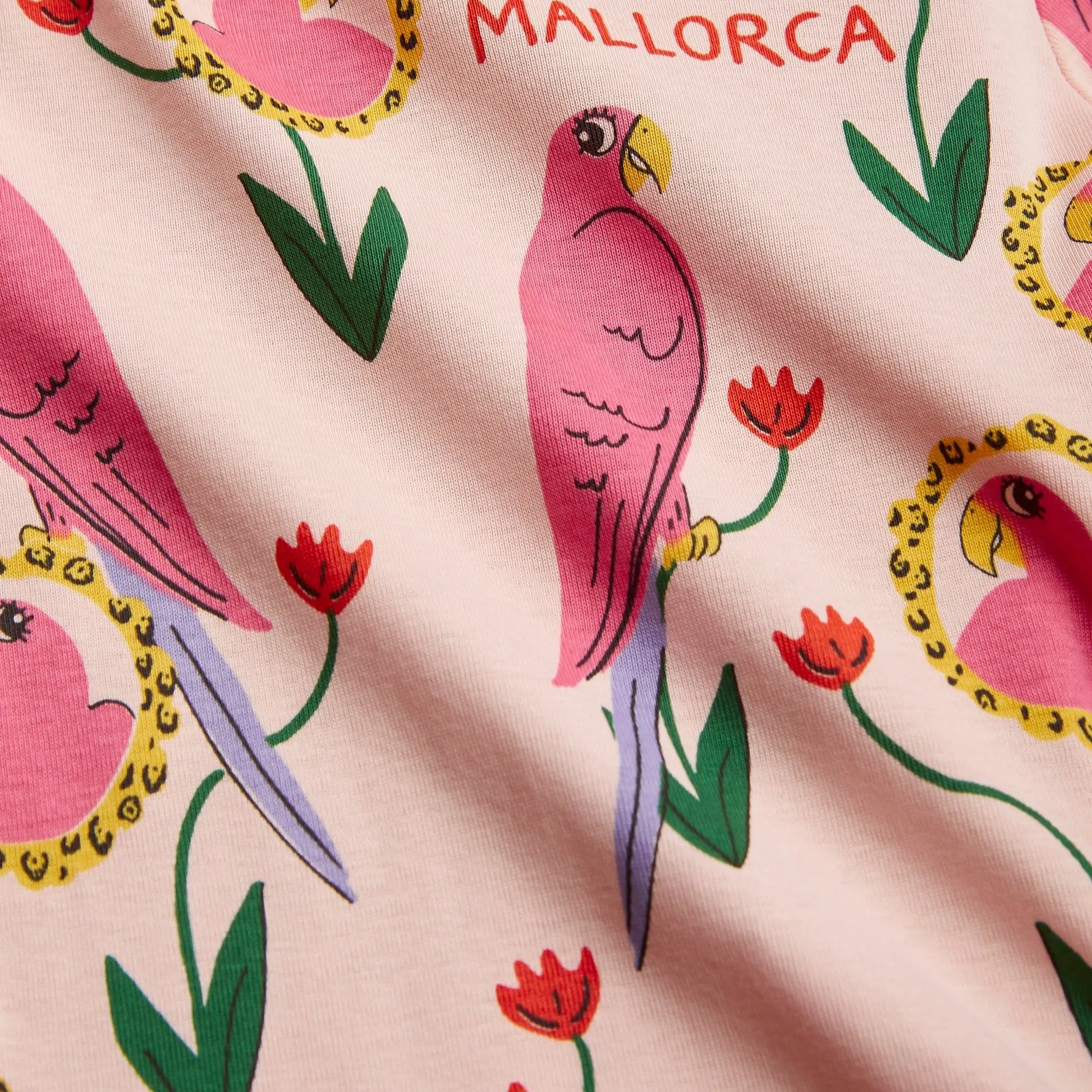 MINI RODINI - Parrots Dress
