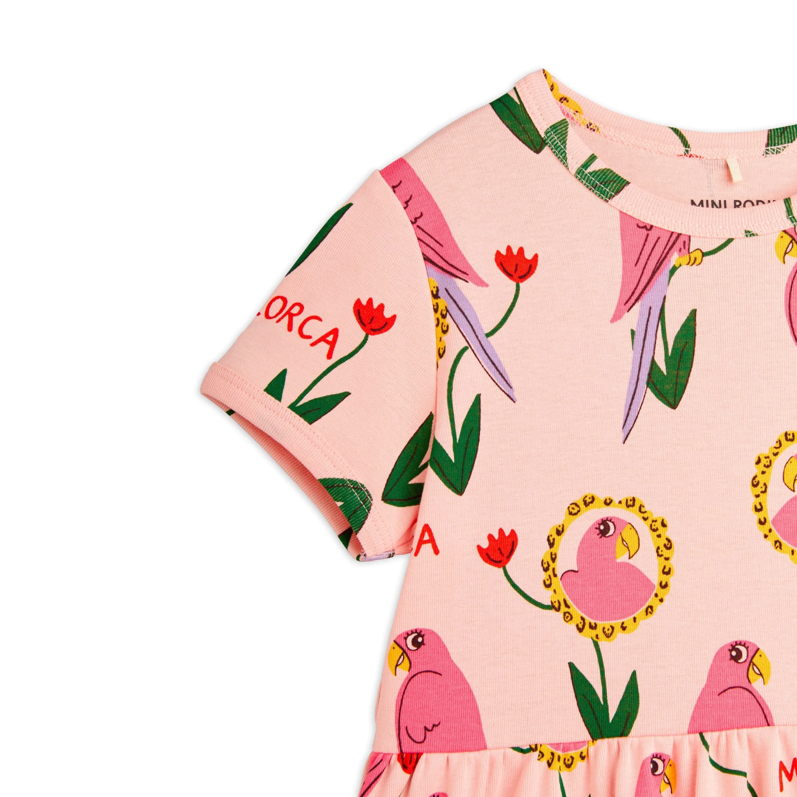MINI RODINI - Parrots Dress