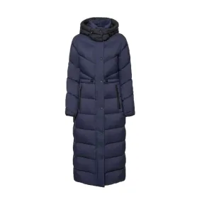 Moose Knuckles Womens Flighweight Belle Cote Parka in Navy