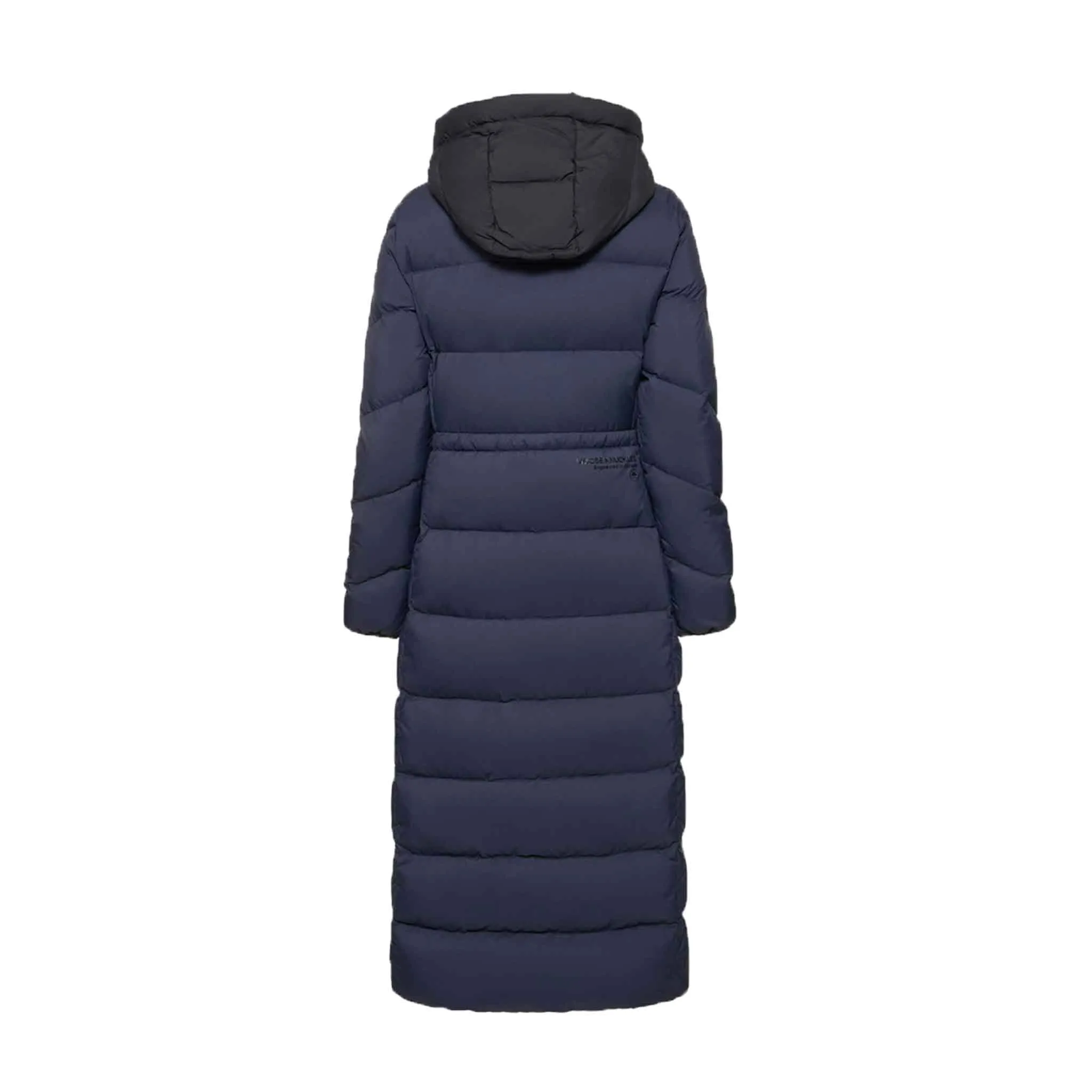 Moose Knuckles Womens Flighweight Belle Cote Parka in Navy