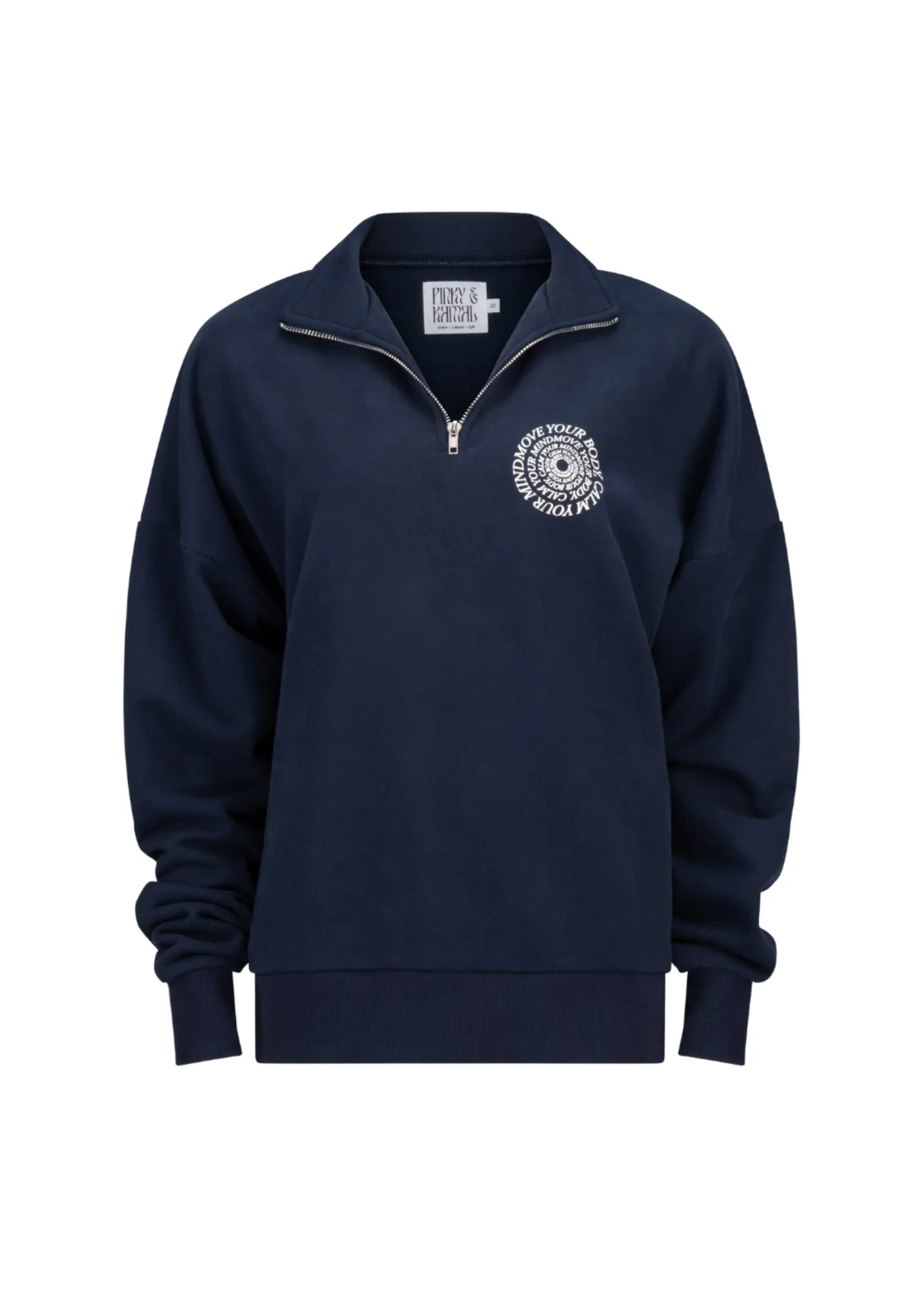 move your body 1/4 zip sweatshirt - Navy