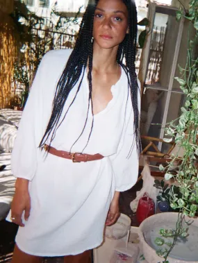 Nation LTD - Nala Peasant Dress in White