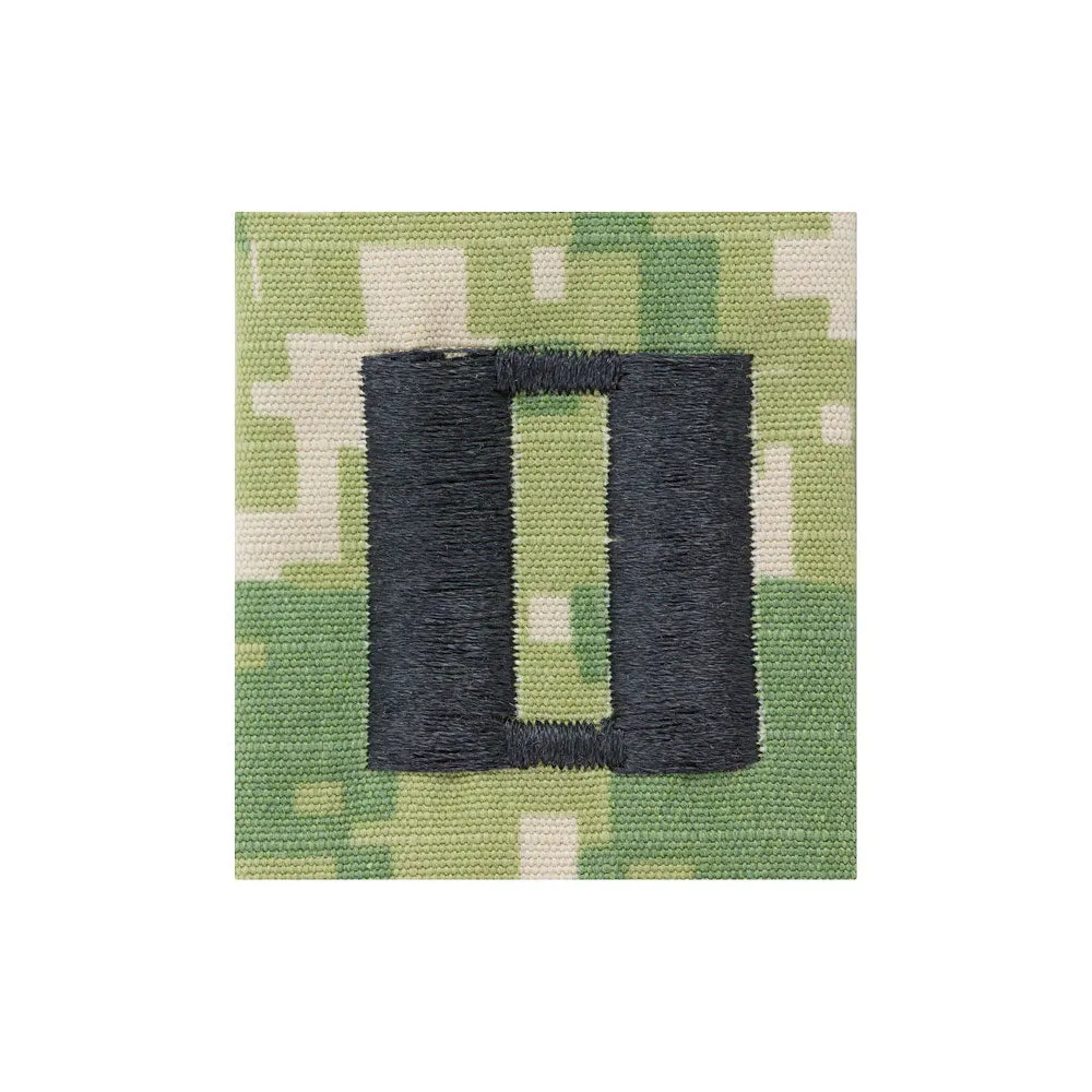 Navy Parka Tab Woodland Digital Embroidered Rank - Enlisted & Officer