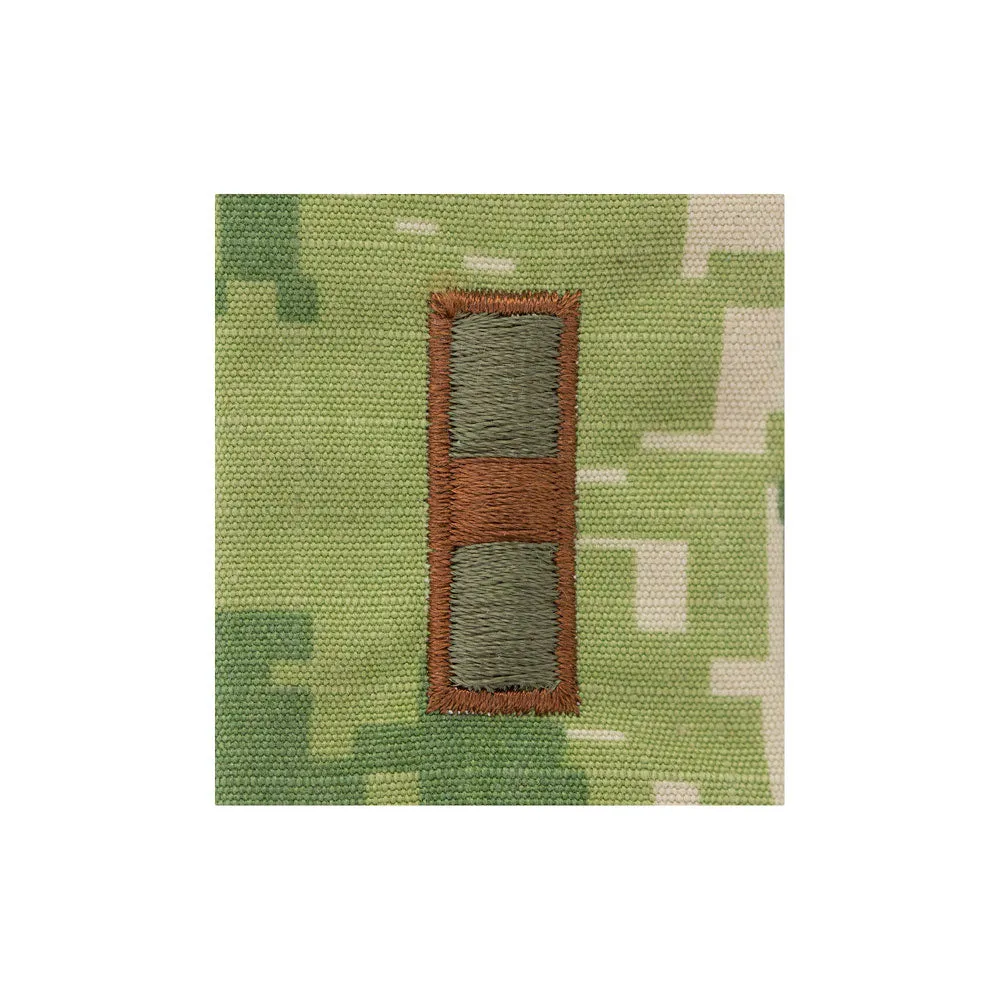 Navy Parka Tab Woodland Digital Embroidered Rank - Enlisted & Officer