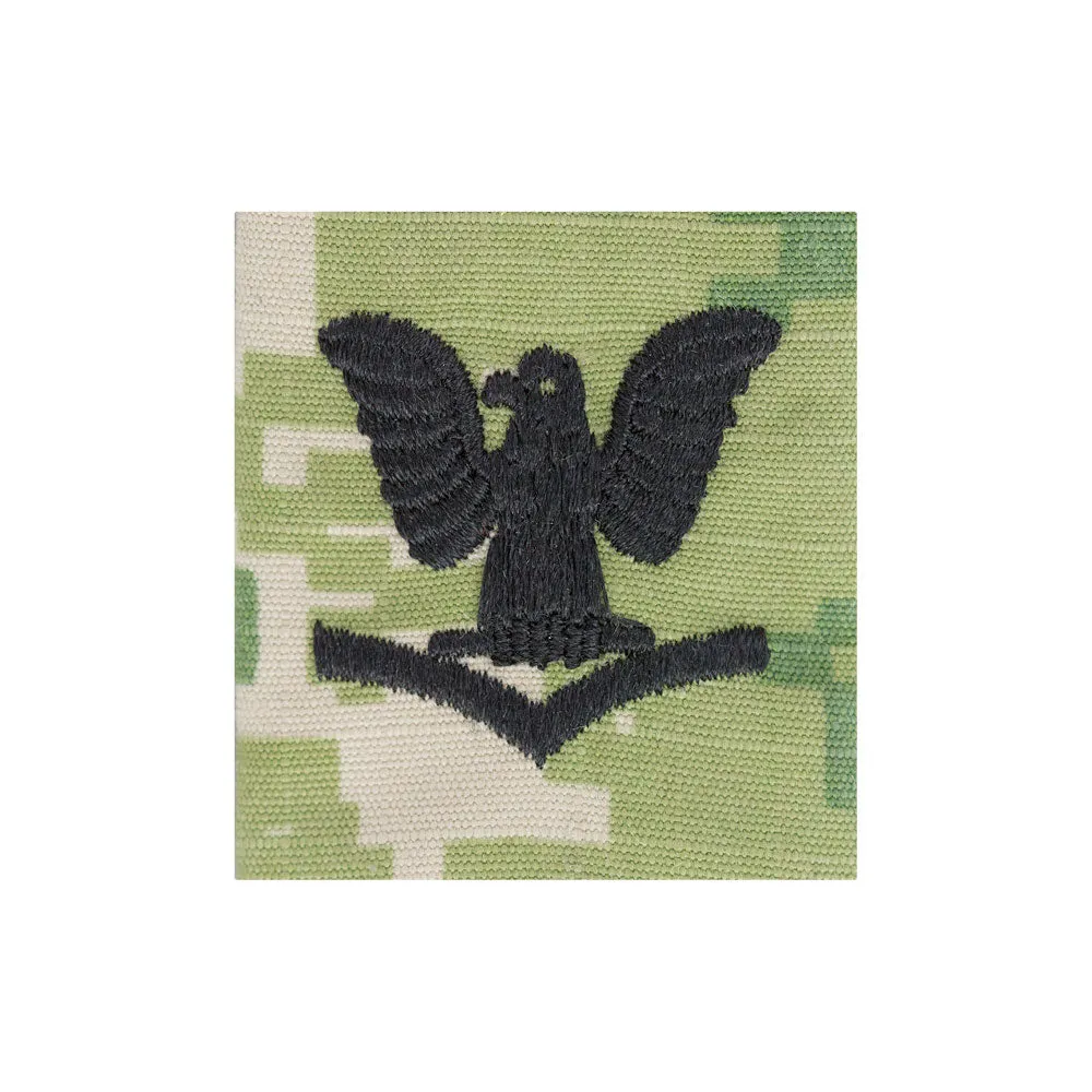 Navy Parka Tab Woodland Digital Embroidered Rank - Enlisted & Officer