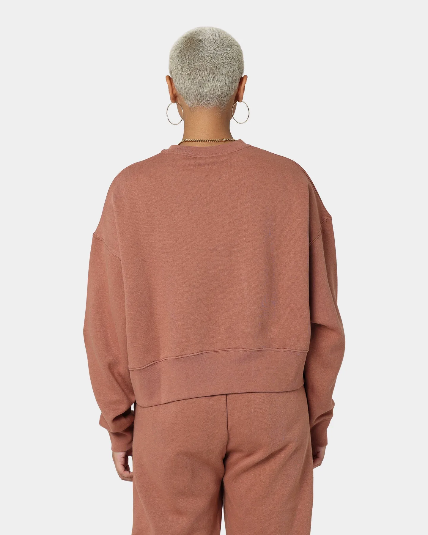 Nike Women's Sportswear Essential Collection Crewneck Mineral