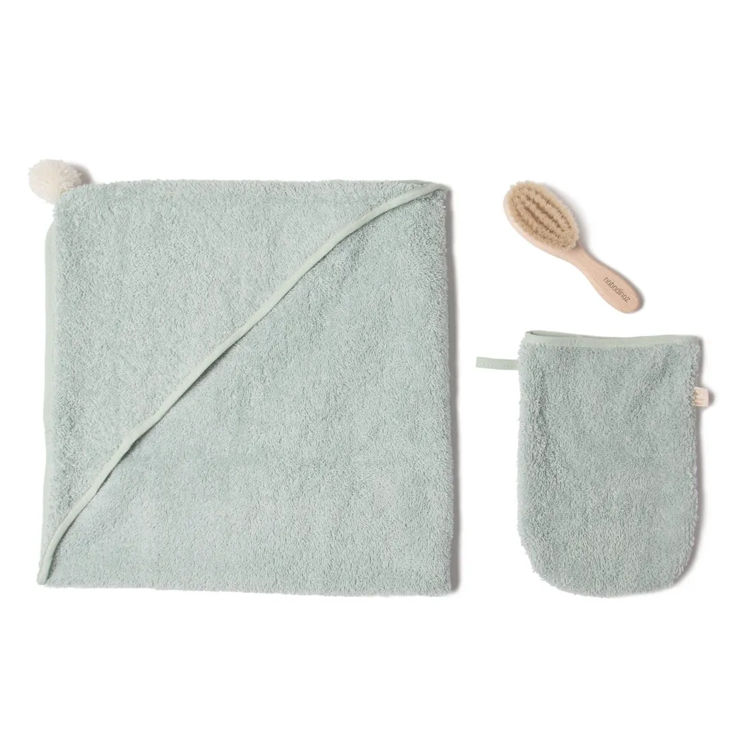nobodinoz So Cute Baby Bath Set Green