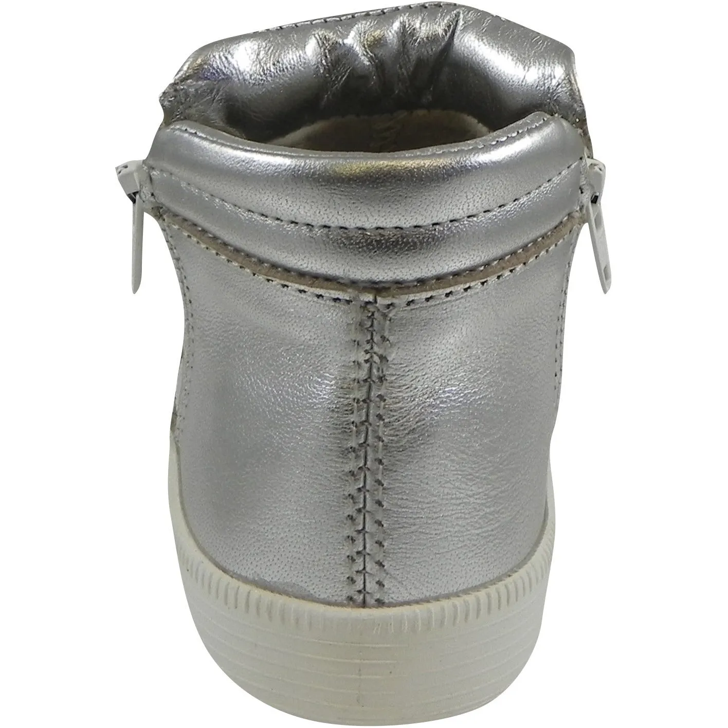 Old Soles Girl's and Boy's 1040 Zip Daley Sneaker Silver