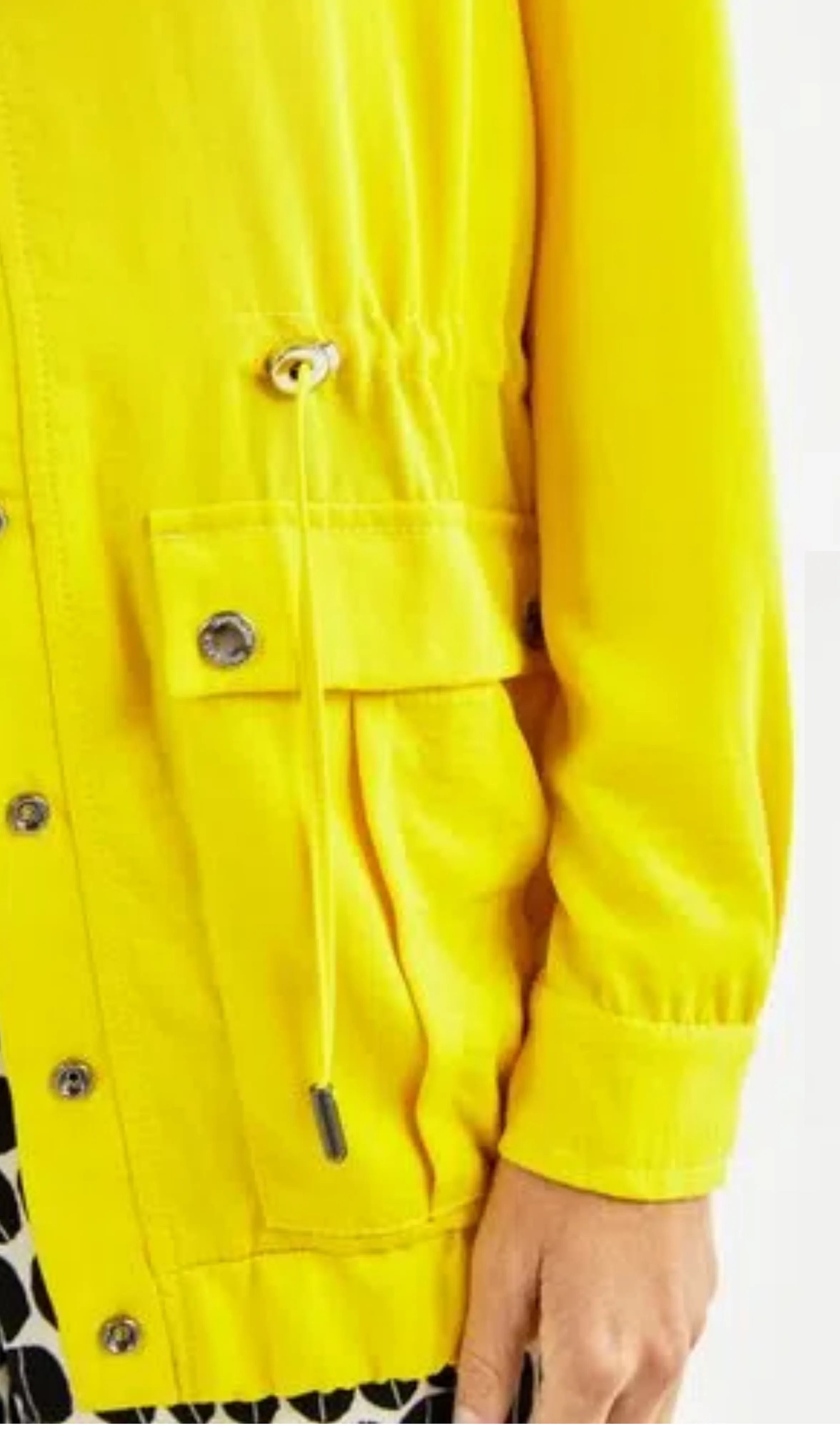 Parka Manga Longa Sarja
