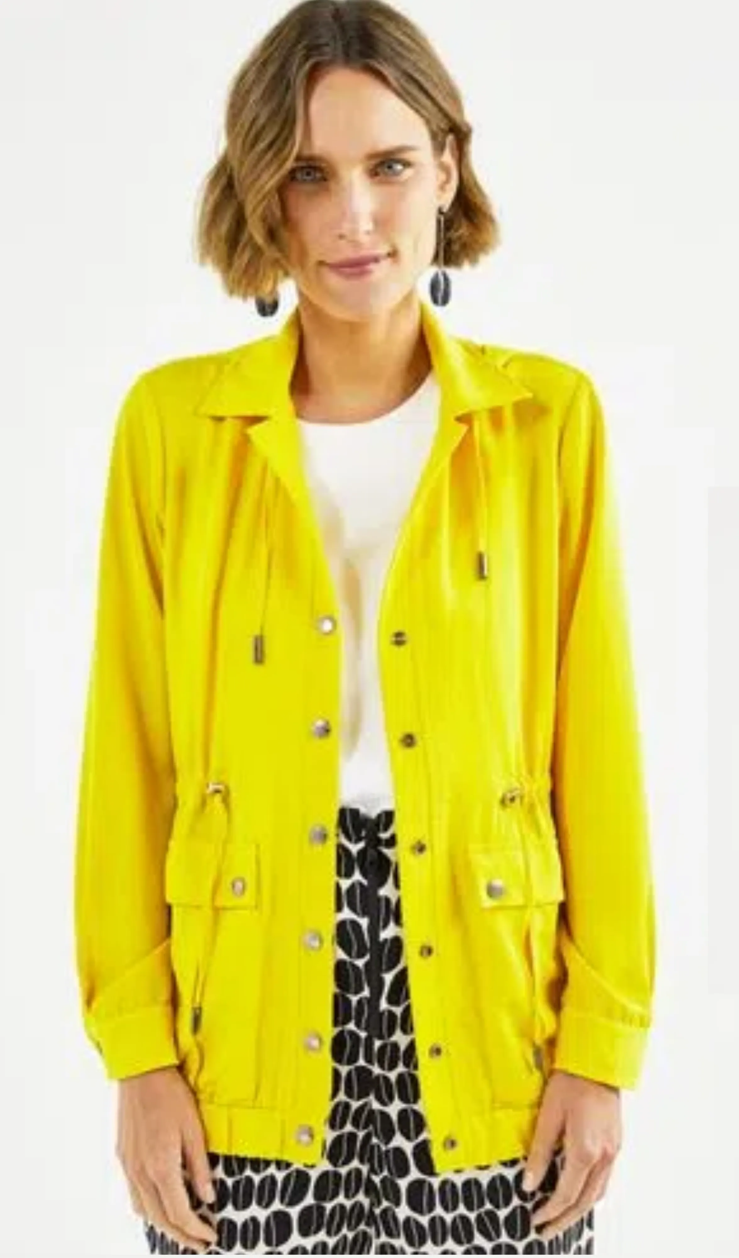 Parka Manga Longa Sarja