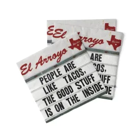 People Are Like Tacos Napkins