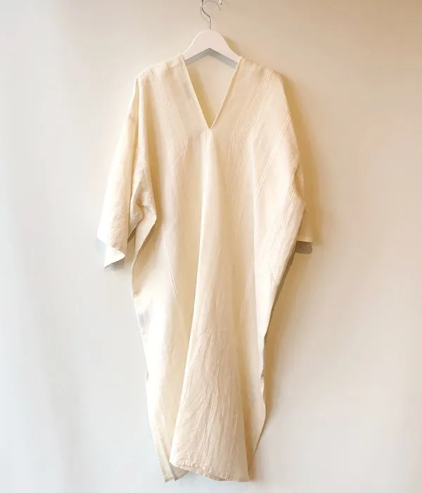 PHEENY/RAMIE RAYON MOLE PULLOVER DRESS(IVORY)