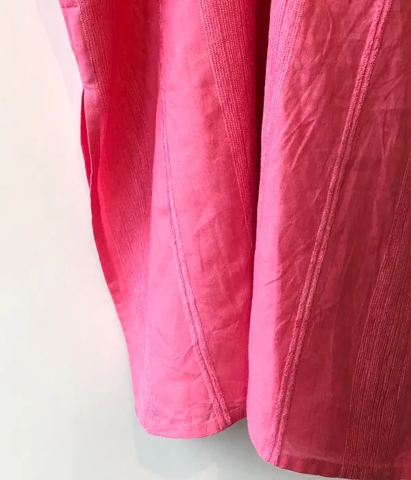 PHEENY/RAMIE RAYON MOLE PULLOVER DRESS(PINK)