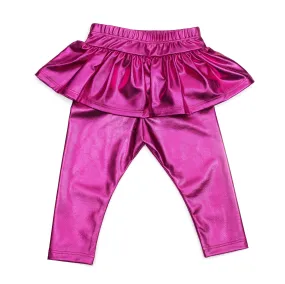 Pink Skirted Legging