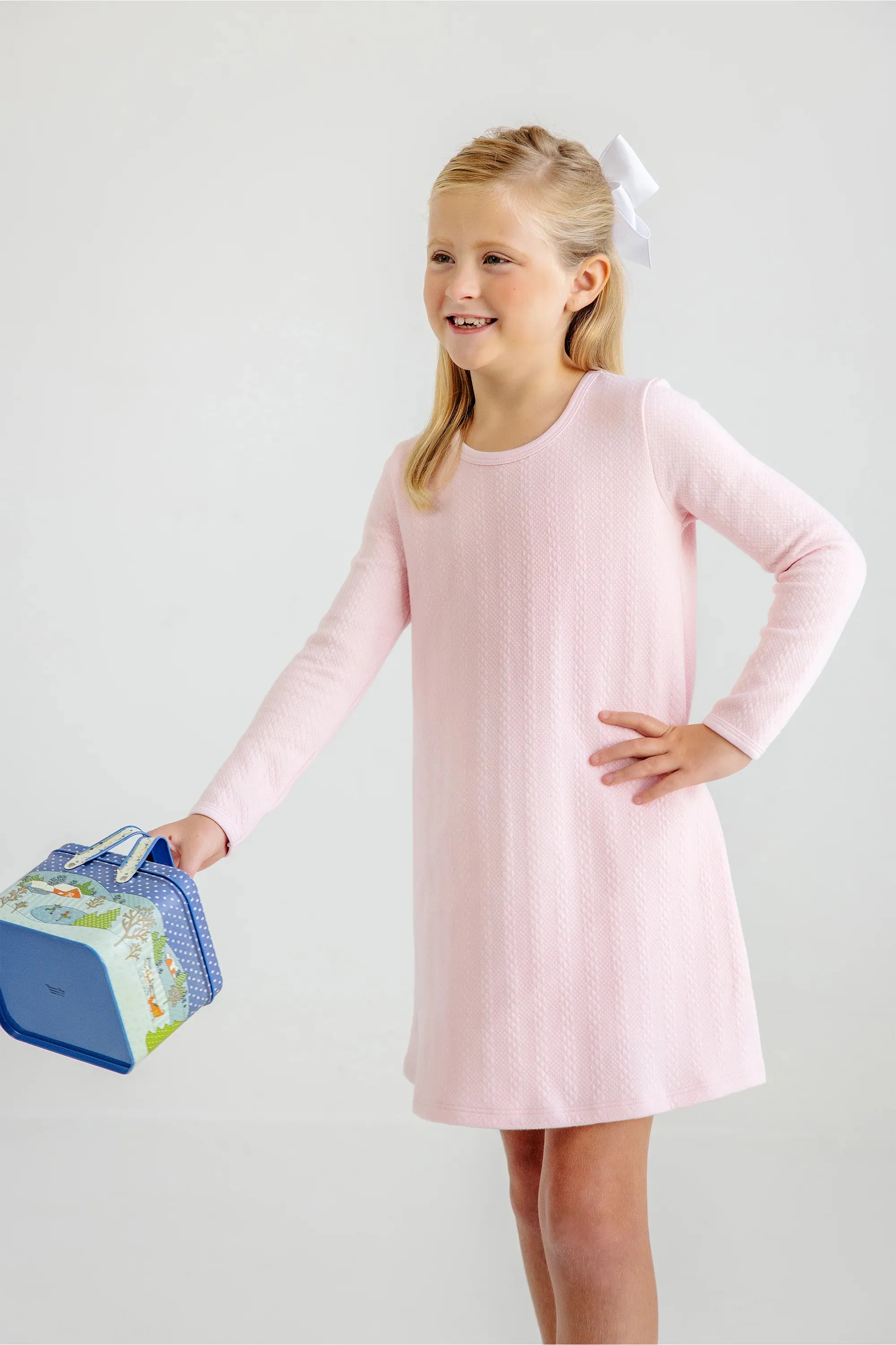 Polly Play Dress (Quilted) - Palm Beach Pink - FINAL SALE