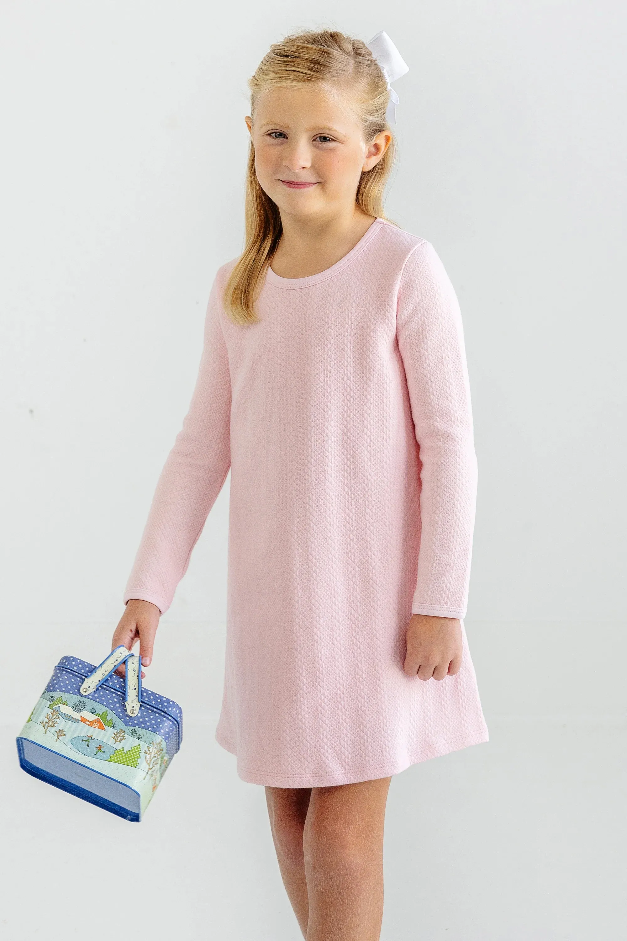 Polly Play Dress (Quilted) - Palm Beach Pink - FINAL SALE