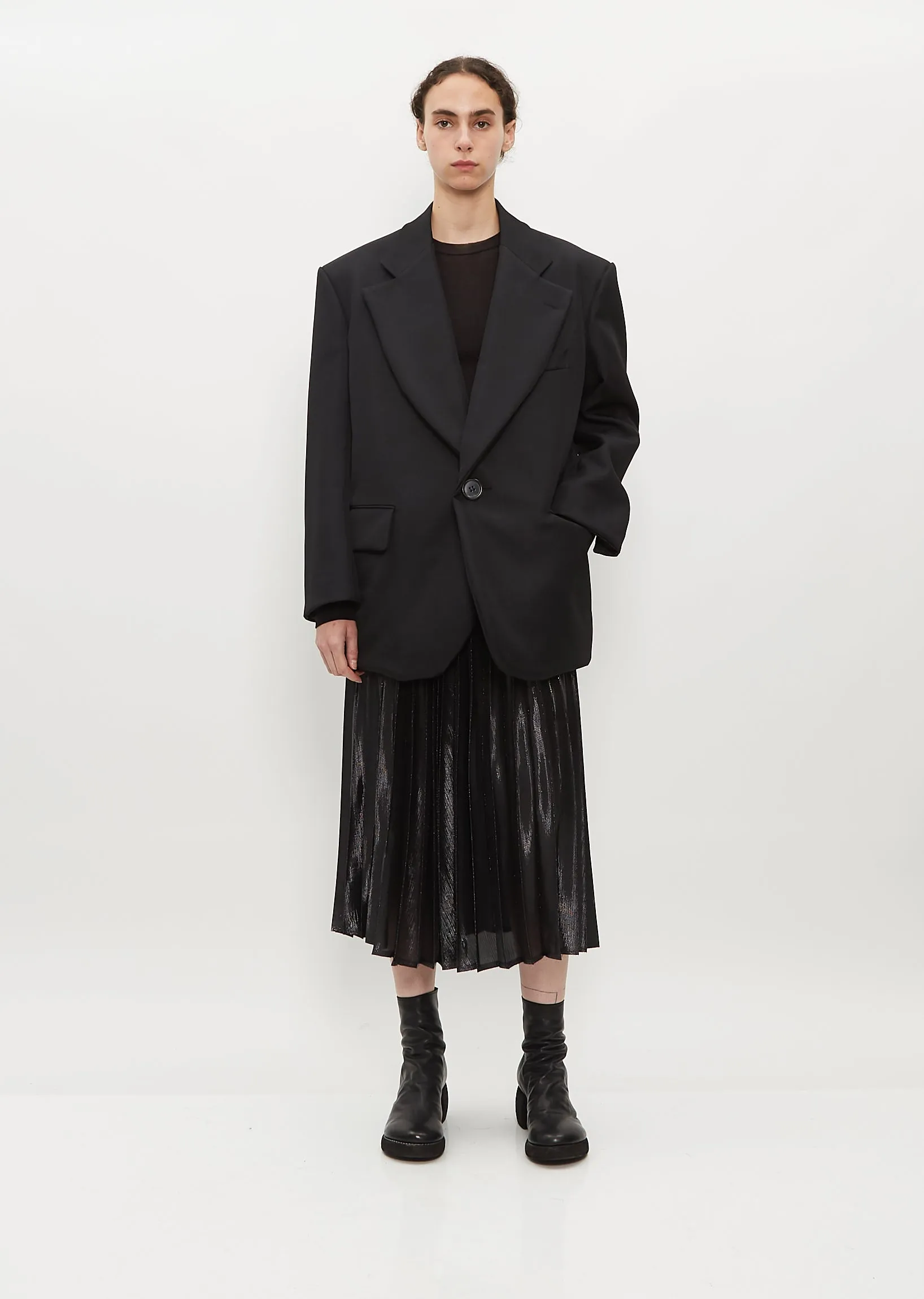 Poly Canvas Blazer