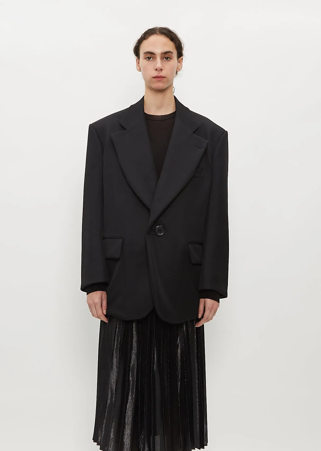 Poly Canvas Blazer