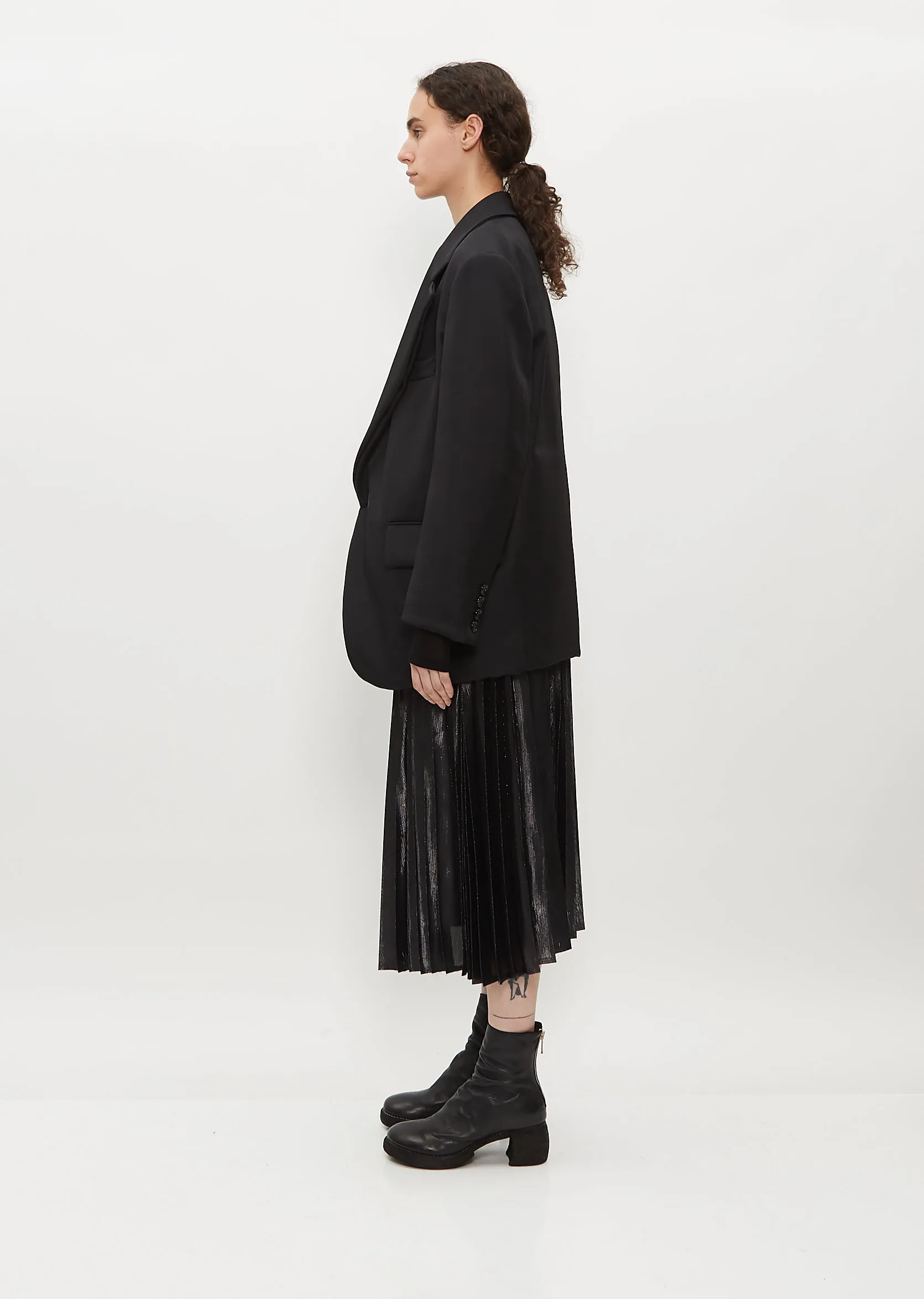 Poly Canvas Blazer