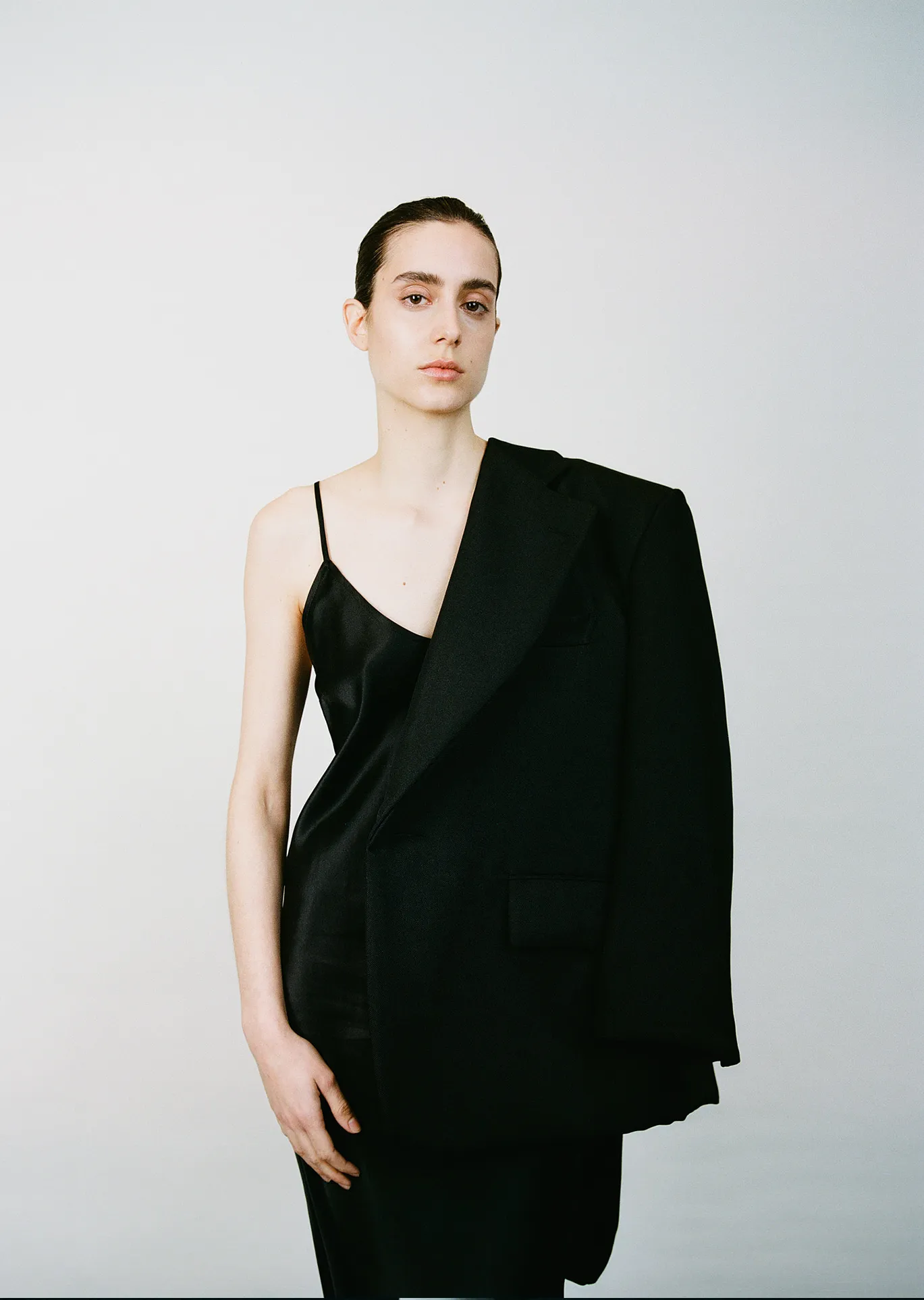 Poly Canvas Blazer