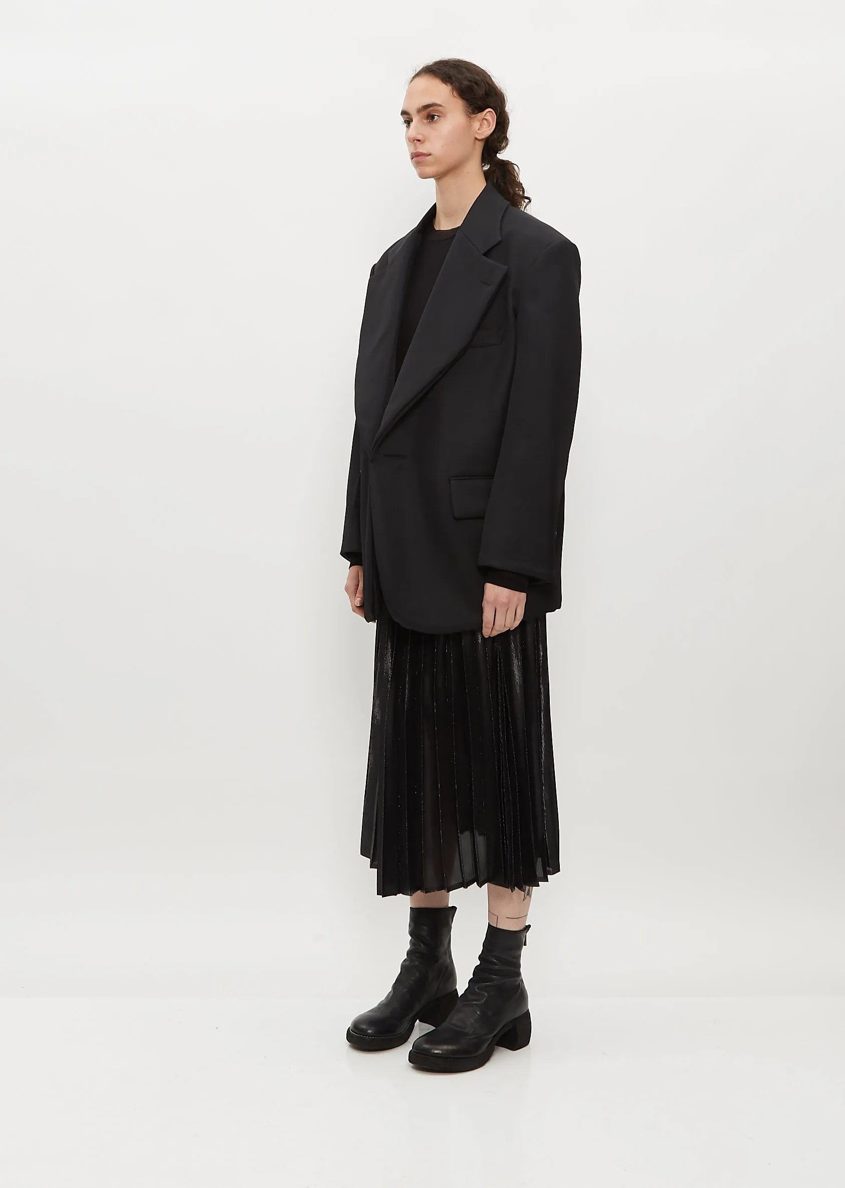 Poly Canvas Blazer