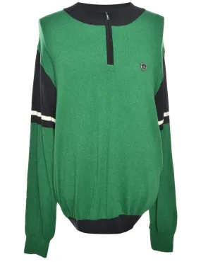 Quarter Zip Jumper - M