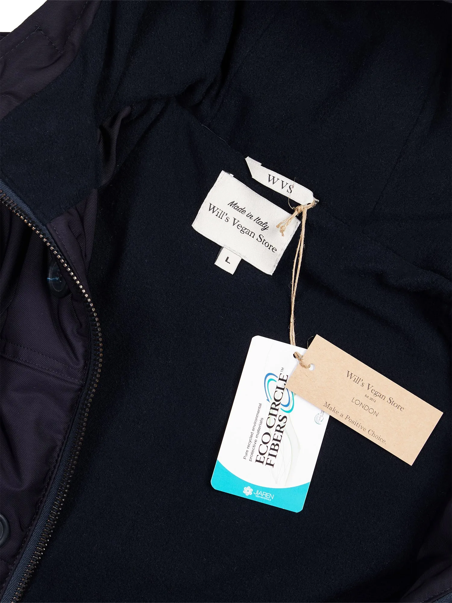 Recycelter gesteppter Parka