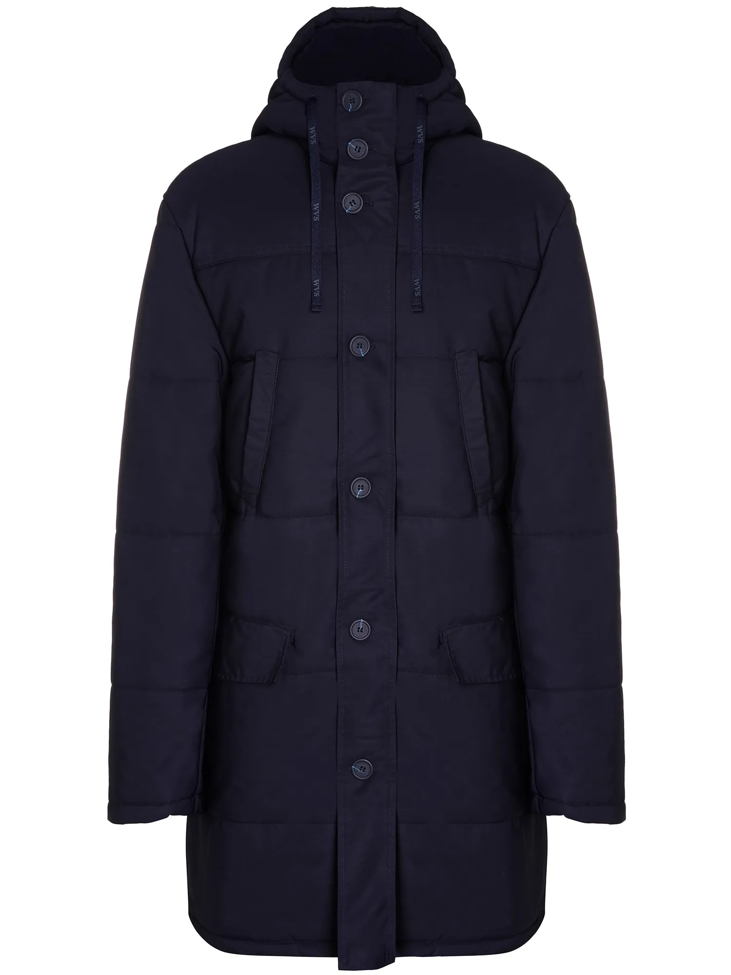 Recycelter gesteppter Parka