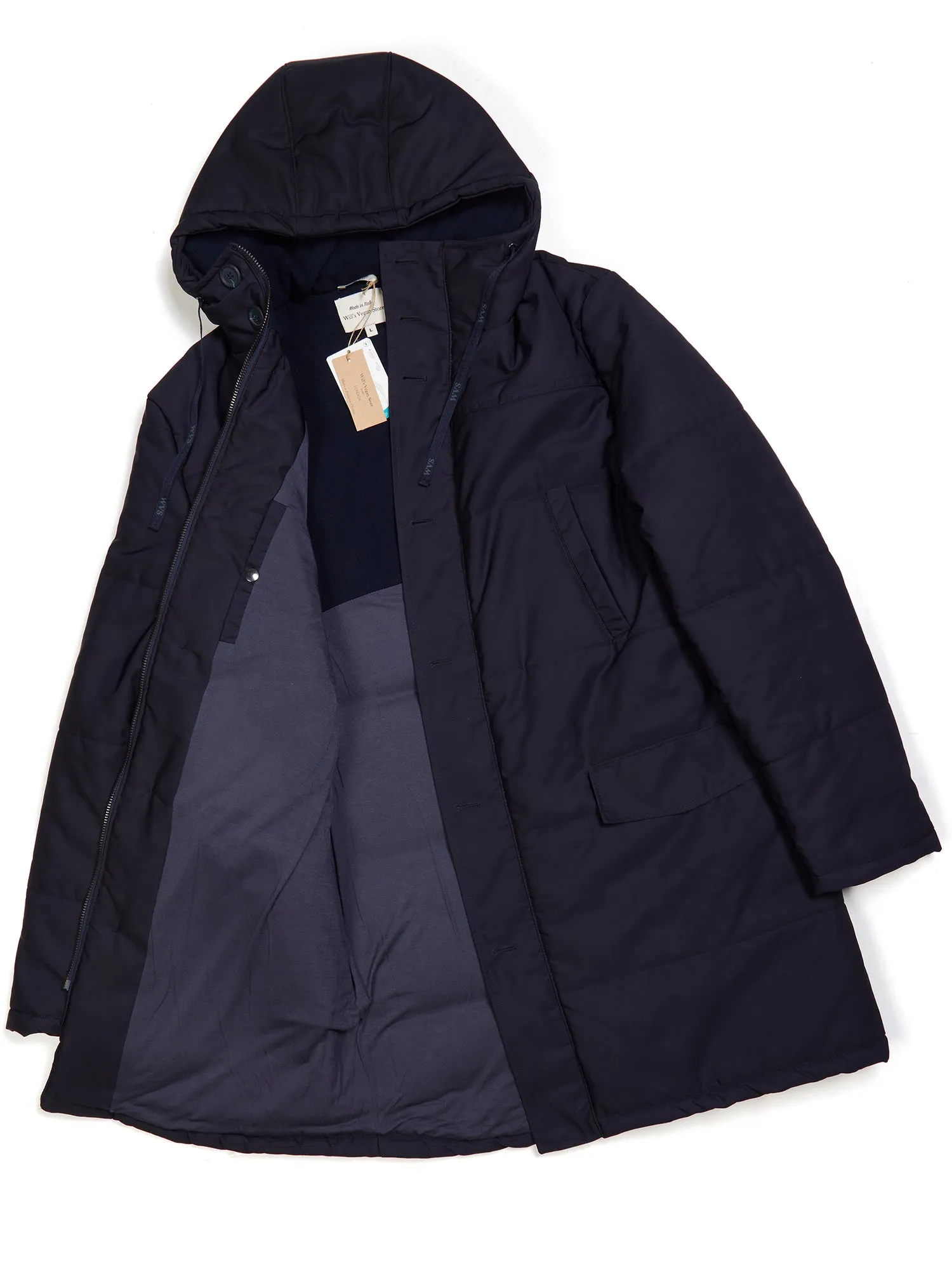 Recycelter gesteppter Parka