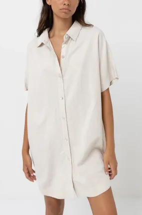 Rhythm-Classic Shirt Dress