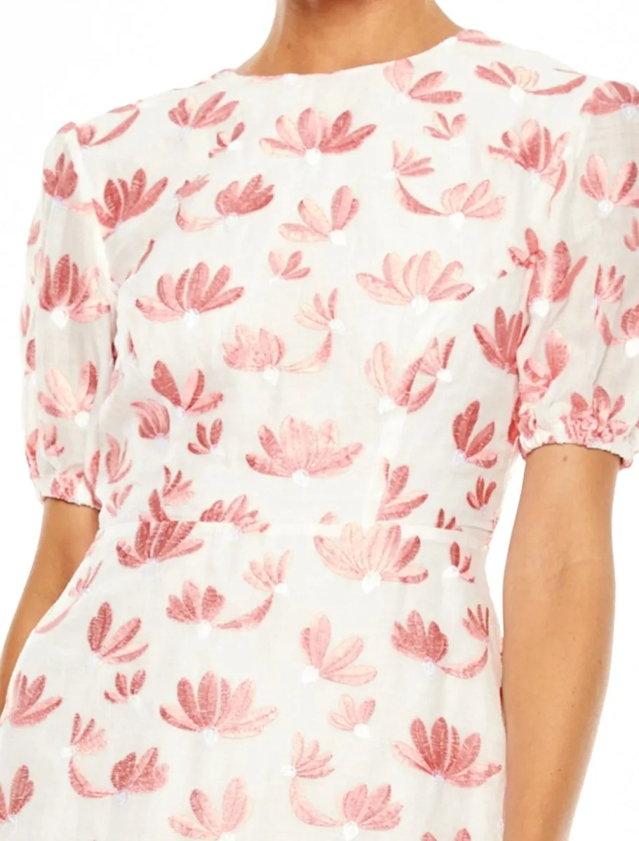 ROSE PETAL MINI DRESS