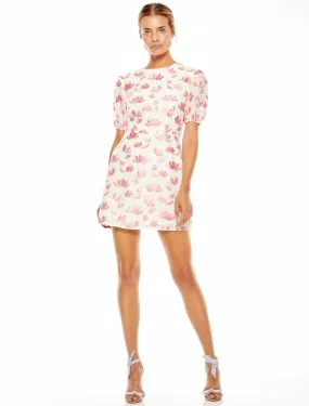 ROSE PETAL MINI DRESS