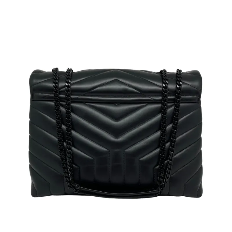 Saint Laurent Loulou Medium Quilted Shoulder Bag