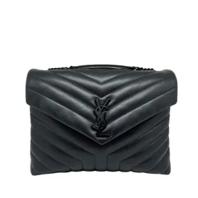 Saint Laurent Loulou Medium Quilted Shoulder Bag