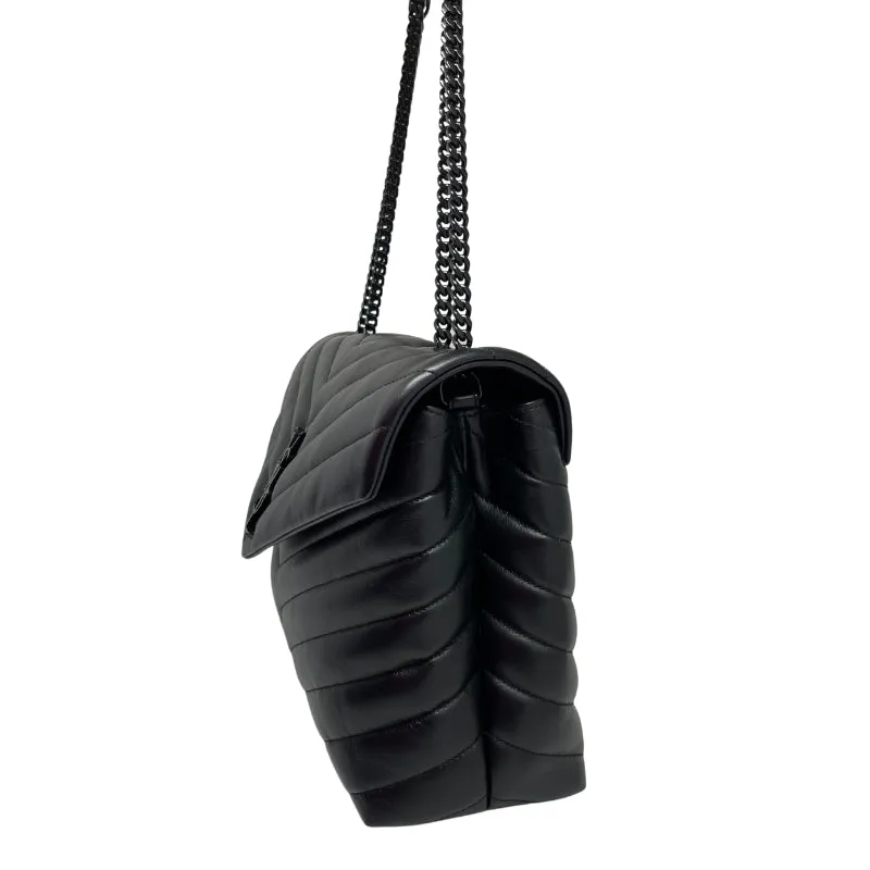 Saint Laurent Loulou Medium Quilted Shoulder Bag